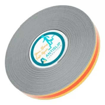 Antislip trap strip rol 15 meter kleur grijs